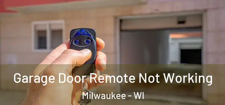  Garage Door Remote Not Working Milwaukee - WI