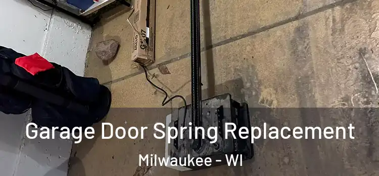  Garage Door Spring Replacement Milwaukee - WI